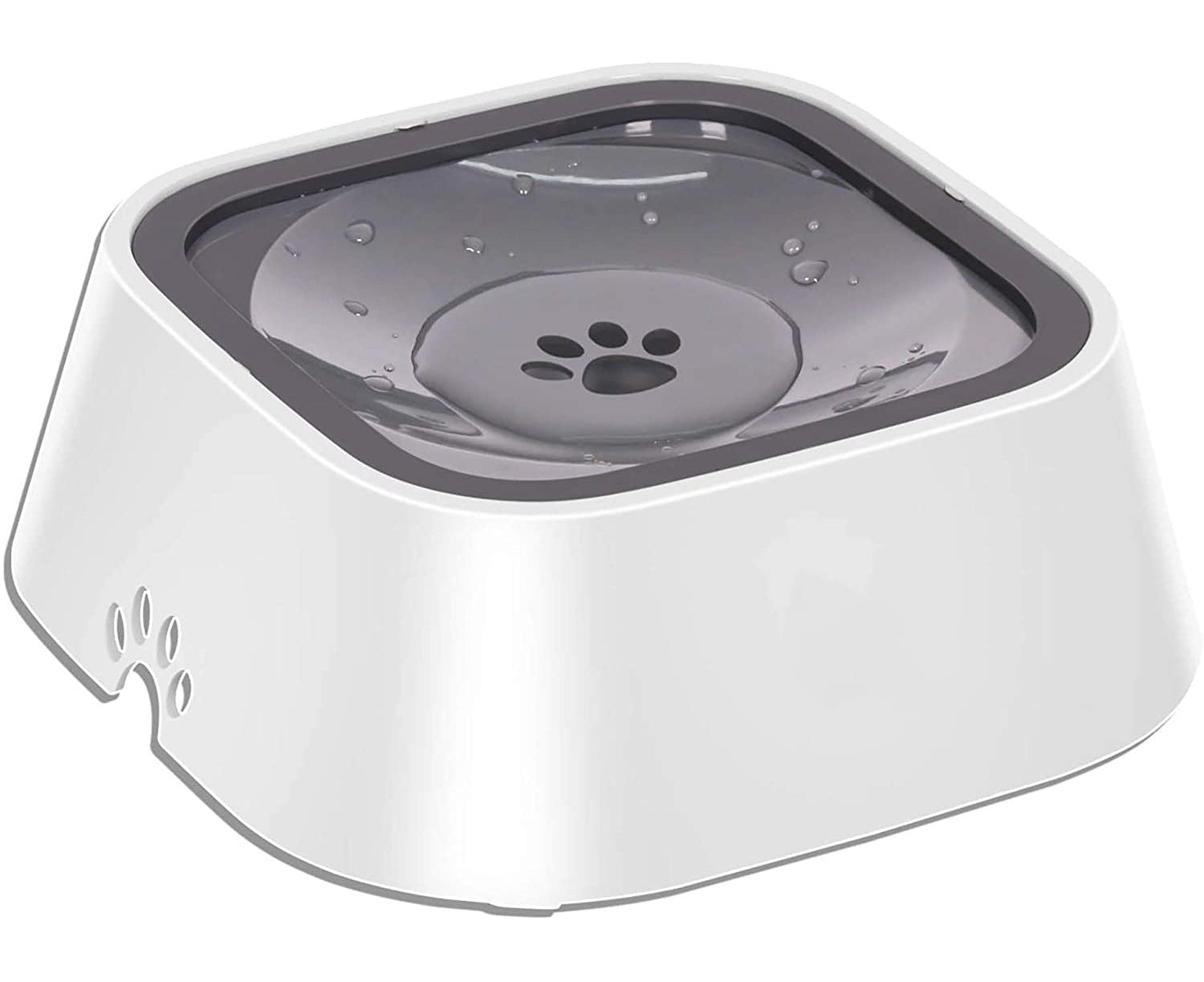 Dog Bowl Dog Water Bowl No-Spill Pet Water Bowl Slow Water Feeder Dog Bowl No-Slip Pet Water Dispenser Feeder Bowl for Dogs and Cats