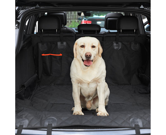Dog Car Back Seat Cover Hammock Pet Premium Travel Protector Nonslip Black