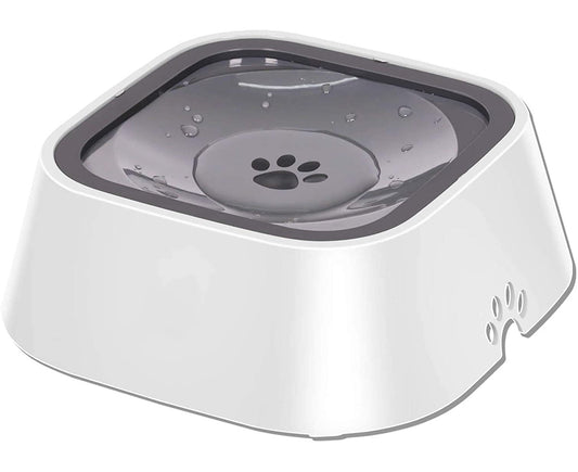 Dog Bowl Dog Water Bowl No-Spill Pet Water Bowl Slow Water Feeder Dog Bowl No-Slip Pet Water Dispenser Feeder Bowl for Dogs and Cats