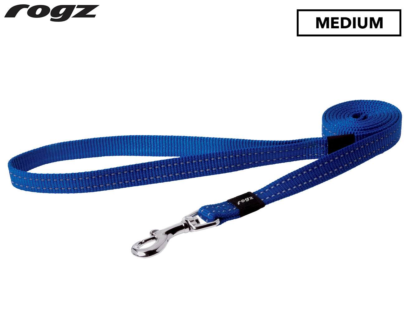 Utility Snake Medium Dog Lead - Blue
