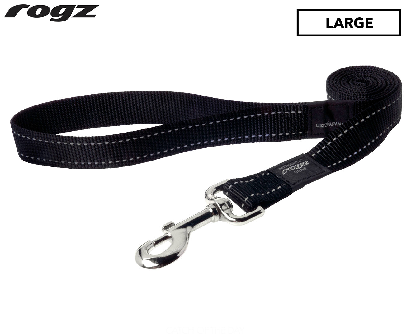Utility Classic Extra Large Dog Lead - Black
